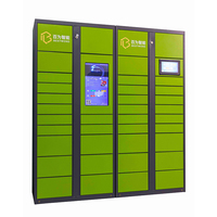 Armoire commerciale de casier de livraison de colis intelligent de serrure électronique de Baiwei avec le système de paiement