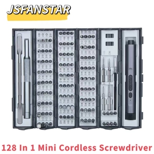 <span class=keywords><strong>Kit</strong></span> de reparación 128 en 1, juego de herramientas de puntas de destornillador eléctrico inalámbrico magnético para reparación de teléfonos móviles - Product Image 3