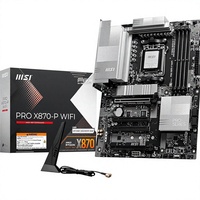 Carte mère PRO X870-P WiFi ProSeries pour processeurs AMD Ryzen 9000/8000/7000, AM5, DDR5, PCIe 5.0, M.2 Gen5, SATA 6Gb/s