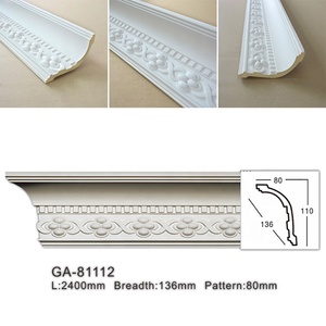 Cornice Decorativa GA-81112 di Alta Qualità a Prezzo di Fabbrica, Resistente alla Decomposizione, Durevole ed Ecologica in Poliuretano Intagliato per Hotel - Product Image 1