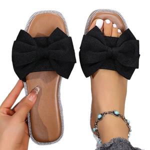 Sandalias Planas con Lazo para Mujer, Estilo Europeo y Estadounidense, Comercio Exterior Transfronterizo, Novedad - Product Image 5