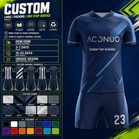 Livraison rapide, maillots de football respirants, uniformes d'équipe, kits de vêtements de football, vêtements de sport, tenue de football personnalisée