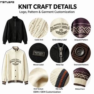 Custom Knitted Sweater Men Heavyweight <b>Jumper</b> <b>Pullover</b> Old Money Style Clothing Manufacturers Wholesale Bulk - Product Image 4
