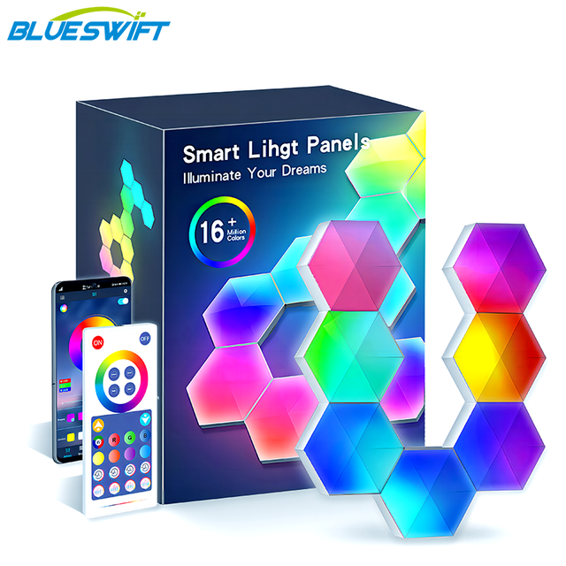 RGBW Smart Light Wall Washer Hexagon Light Intelligent Decorative Light
