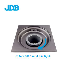 Siphon de sol moderne en acier inoxydable avec fonctions de nettoyage facile et anti-odeurs pour salle de bain, cuisine, baignoire et usage hôtelier - Product Image 3