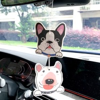 Désodorisant de voiture en papier suspendu avec de nombreuses odeurs, design de chien personnalisé bon marché