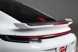 High Quality Car <strong>Carbon</strong> <strong>Fiber</strong> Turbo SD Single Deck Rear Wing <strong>Spoiler</strong> Trim Panel Black for Porsche 911 992.1 2019-2024 Body Parts - Product Image 6