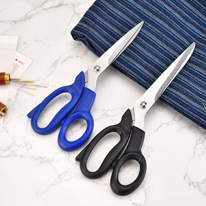 Ciseaux de bureau ménagers 22 cm 24 cm avec manche en plastique, multifonctionnels pour la coupe du papier, la couture, la couture artisanale - Product Image 4
