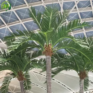 Palmier personnalisé extérieur cocotier artificiel décoration en fibre de verre cocotier pour la maison jardin paysage décor