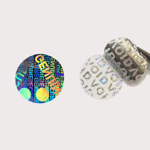 Nhãn Dán Ba Chiều An Ninh Tùy Chỉnh Nhãn An Ninh Chống Giả Mạo Nhãn Dán Ba Chiều 3d - Product Image 2