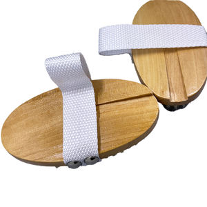 Cepillo de baño de madera para lavar la piel, cerdas de Sisal Natural, exfoliación para celulitis, cepillo corporal de limpieza para piel ligera, marco de bambú - Product Image 2