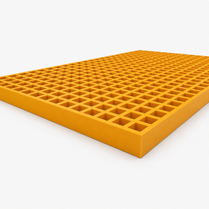 Grille <span class=keywords><strong>de</strong></span> sol pour douche publique GRP 19x19mm en fibre <span class=keywords><strong>de</strong></span> verre FRP, panneau à mailles fines OEM - Product Image 4