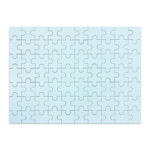 UV mẫu in ấn 150*200*2mm trống ghép hình câu đố 70 miếng giáo dục PP khối EN71 chứng nhận moq 1000PCS - Product Image 1