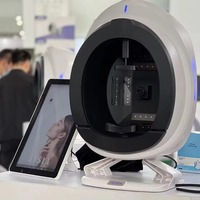 Analyseur et testeur intelligent de peau 3D IA, scanner facial, caméra d'analyse cutanée, miroir magique pour l'analyse de la peau