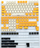 GMK Double Shot PBT SA Profile DIY Keycaps Set ISO Enter Keys for Mechanical Keyboard