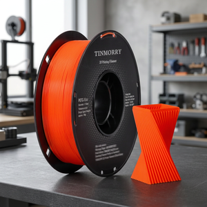 TINMORRY Fabricante Industrial Filamento de Impresora 3D PETG 1,75mm 1KG Carrete Varillas de Plástico Imprimir con La Mayoría DE LAS Impresoras 3D FDM, Naranja - Product Image 3