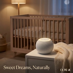 Máquina de Ruido Blanco de Bolsillo para Meditación y Relajación, 24 Sonidos Sin Repetición, Spa de Sonido Portátil y Resistente para Spa, Yoga y Estudio - Product Image 1