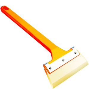 Raspador de hielo Xiang Mofu con mango de plástico, herramienta de invierno para quitar nieve, descongelar y limpiar el cristal del coche - Product Image 1