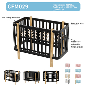Cunas de <span class=keywords><strong>Madera</strong></span> para Bebés Recién Nacidos, Seguras para Dormir, Modelo 2026 - Product Image 2