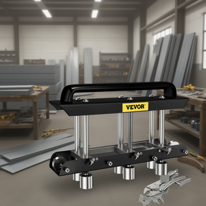 Vevor Prensa Plegadora de Acero de Tres Estaciones con Rodillo de Borde, 0-90 Grados - Product Image 2