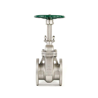 Vanne à vanne ANSI 150LB Z41W-16P CF8/CF8M 304/316 à tige montante à bride en acier inoxydable joint dur/souple pour vapeur