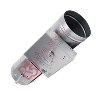 Accessoires HVAC Amortisseur de flux d'air constant rond CAV vannes d'air de toit régulateurs de volume d'air système de ventilation réglable pour MEP