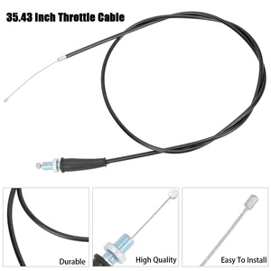 HIAORS Câble d'accélérateur 35.43 pouces pour TaoTao DB14 DB17 DB27 DBX18 Coolster M-<span class=keywords><strong>125</strong></span> X-pro SYX <span class=keywords><strong>Moto</strong></span> Roketa Chinese Pit Dirt Bike Part - Product Image 2