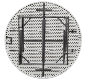 <span class=keywords><strong>Mesa</strong></span> <span class=keywords><strong>redonda</strong></span> de plástico <span class=keywords><strong>plegable</strong></span> para exteriores, <span class=keywords><strong>180</strong></span> <span class=keywords><strong>cm</strong></span> - Product Image 5