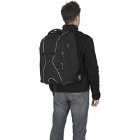 Tas Ransel Laptop Beroda 15 Inch Laris Manis dengan Port Pengisian Daya USB, Tas Travel Bisnis Anti Air Bahan Oxford