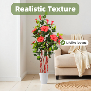 <span class=keywords><strong>ต้น</strong></span>ฮิบิสคัสประดิษฐ์ขนาดใหญ่ ทนทาน เป็นมิตรกับสิ่งแวดล้อม สมจริง<span class=keywords><strong>สูง</strong></span> ความ<span class=keywords><strong>สูง</strong></span> 120 ซม. ตกแต่งสไตล์ทรอปิคอลอเนกประสงค์ อายุการใช้งาน 5-10 ปี จากโรงงาน - Product Image 5