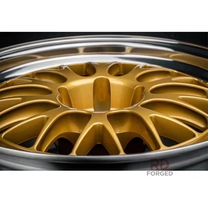 Juego de 2 o 3 Piezas de Llantas Doradas para Automóvil, 5x114.3 5x120 5x130, 18 19 20 Pulgadas, E88 E89, Llantas Forjadas de Aleación para Porsche, BMW, Audi, <span class=keywords><strong>Ferrari</strong></span> - Product Image 3