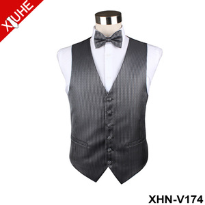 Chaleco negro clásico tradicional para hombre, alta calidad, venta al por mayor, Hotel, restaurante, camarero - Product Image 5