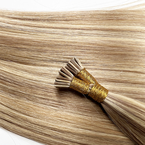 100% cheveux humains Remy I plat U Tip extensions d'entraînement à la kératine cheveux <span class=keywords><strong>de</strong></span> kératine pré-collés pour l'entraînement - Product Image 3