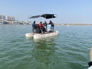 เรือสำราญคุณภาพเชิงพาณิชย์สำหรับการสำรวจแม่น้ำ พร้อมตัวควบคุมแรงดันไฟฟ้า กล่องแบตเตอรี่สำหรับสั่งซื้อจำนวนมาก เรือชมวิวพลังงานแสงอาทิตย์ - Product Image 6
