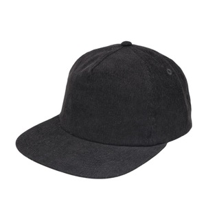 Gorra de Béisbol de Pana Unisex, Color en Contraste, Hilo de Algodón Lavado, Gorra Casual de Ala Plana, Estilo Hip Hop - Product Image 4
