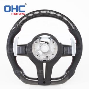 Volants à LED pour <span class=keywords><strong>BMW</strong></span> f10 M5 M6 M8 F06 F12 F13 F90 F92 F93 5 6 7 series <span class=keywords><strong>Volant</strong></span> en fibre de carbone moteurs ohc - Product Image 3