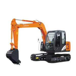 Miniexcavadora japonesa HITACHI ZX70 Zaxis 70 de 7 toneladas con motor Isuzu Tipo móvil sobre orugas - Product Image 1
