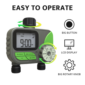 Meilleur choix <span class=keywords><strong>Gardena</strong></span> Minuteur <span class=keywords><strong>d</strong></span>'<span class=keywords><strong>arrosage</strong></span> automatique numérique électronique manuel pour tuyau - Product Image 2