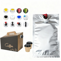 Pochette liquide debout de qualité alimentaire de 10 L avec valve, matériau PET/AL/NY/PE, emballage thermoscellable pour sauce tomate