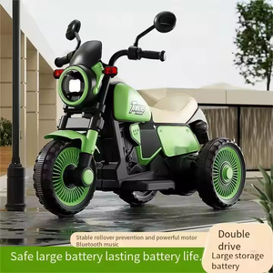 Nouvelle moto électrique pour enfants avec comptes en terne, machine d'éveil préscolaire, et éclairage et musique doubles R1000 - Product Image 5