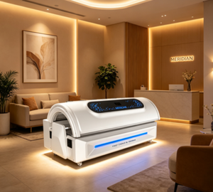 Capsule de bronzage intégral Future-Tech avec hydro-massage, chromothérapie, matériau ABS et indicateur LED pour centres de bien-être et spas - Product Image 1