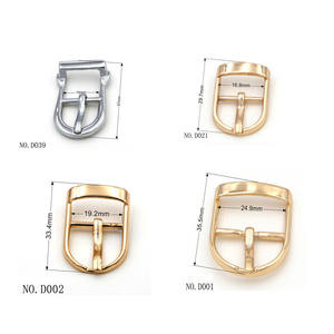 Jinzi-hebillas de metal decorativas para zapatos de mujer, hebilla de pin pequeña - Product Image 1