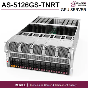 เซิร์ฟเวอร์แร็ค AS-5126GS-TNRT 5U รองรับ GPU แบบ Dual SP5 EPYC 9004/9005 24-DIMM DDR5, รองรับ GPU แบบ Double-Width สูงสุด 8 ตัว สำหรับการฝึกอบรม AI และการเรียนรู้เชิงลึก - Product Image 1