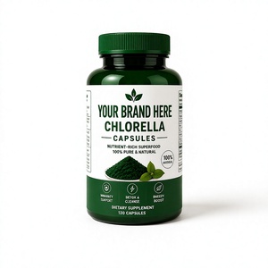 Cápsulas de Chlorella SAFA INTERNATIONAL, 120 Unidades, Suplemento Dietético Natural para Niños y Adultos, Apoyo Inmunológico, Desintoxicación y Energía - Product Image 1