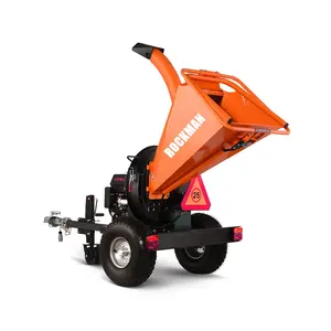 Thương mại đĩa bánh đà chất thải Chopper Máy gỗ log chipper chi nhánh máy nghiền 15 "Shredder với gỗ chipper