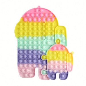 Juguete Educativo de Silicona para Niños, Diseño Divertido de Hámster y Narval, Portátil, Color Personalizado, Venta al Por Mayor - Product Image 6