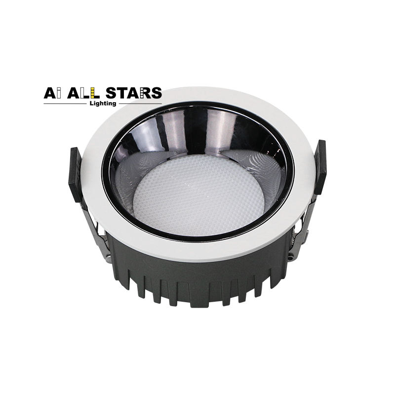 Lumières encastrées vers le bas