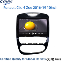 CYNAVI Renault CLIO 4 10'' 2016-2019 Navigation GPS Android Auto Autoradio avec WiFi pour écran RGB Android OS