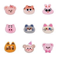 Parche de Animales de Dibujos Animados, Panda, Koala, Perro, Bordado, Aplique Termoadhesivo, Kawaii, Parche de Zoológico para Ropa de Niños, Decoración de Mochilas