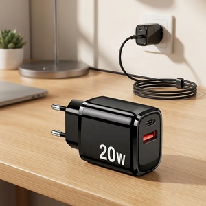 <span class=keywords><strong>Bloc</strong></span> <span class=keywords><strong>chargeur</strong></span> USB C Cantell, <span class=keywords><strong>chargeur</strong></span> mural double port Type C, charge rapide 20W, adaptateur secteur cube pour <span class=keywords><strong>iPhone</strong></span> Samsung, etc. - Product Image 2